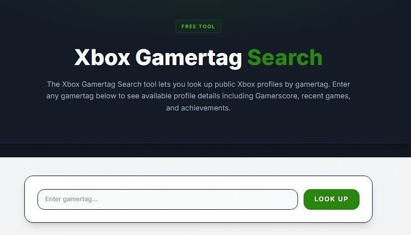 Xbox Gamertag Search